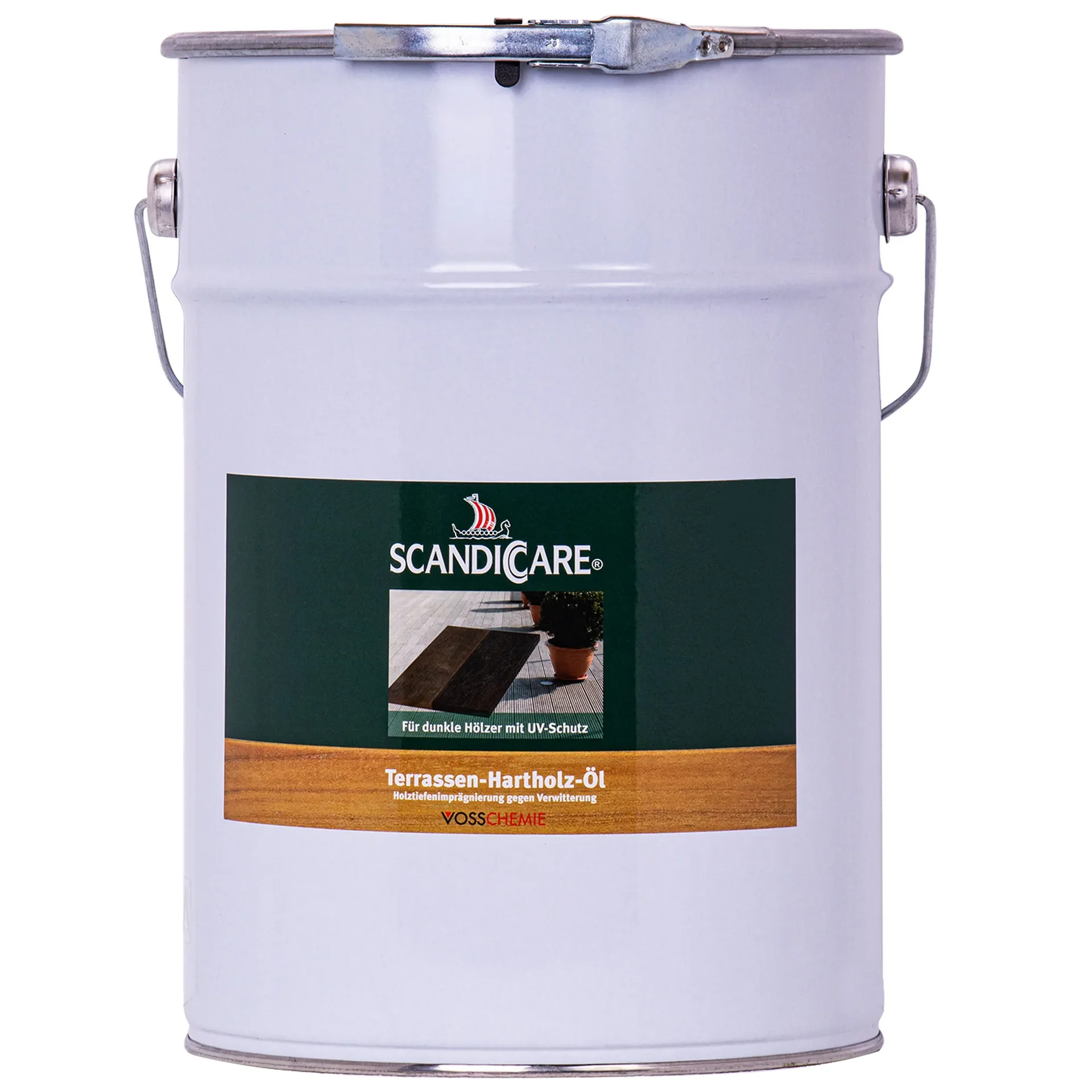 SC SCANDICCARE Terrassen Hartholz Öl 10 Liter