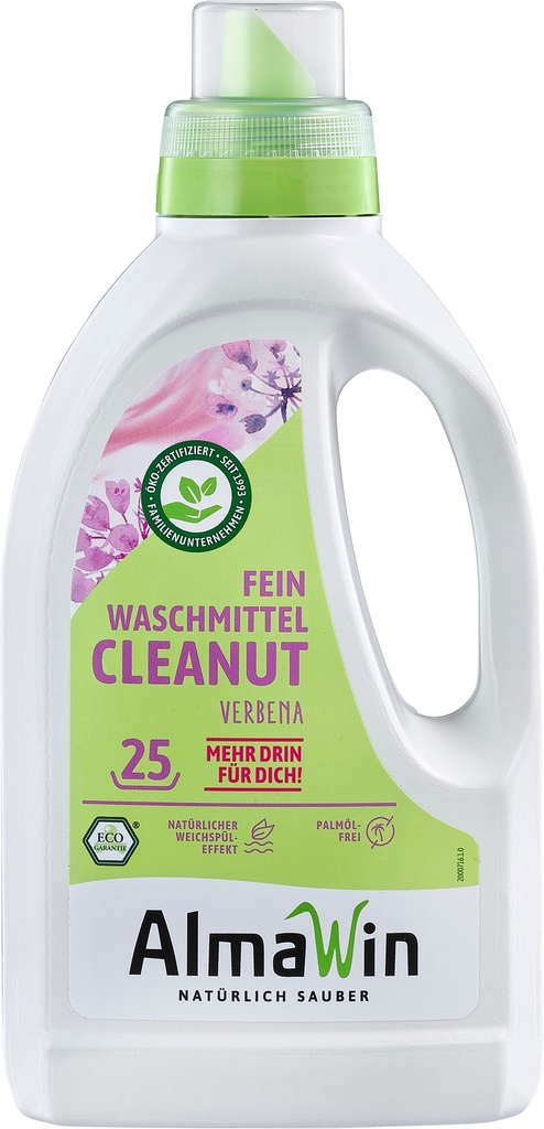 ALMAWIN Cleanut 750 ml Waschmittel für Feines und Buntes