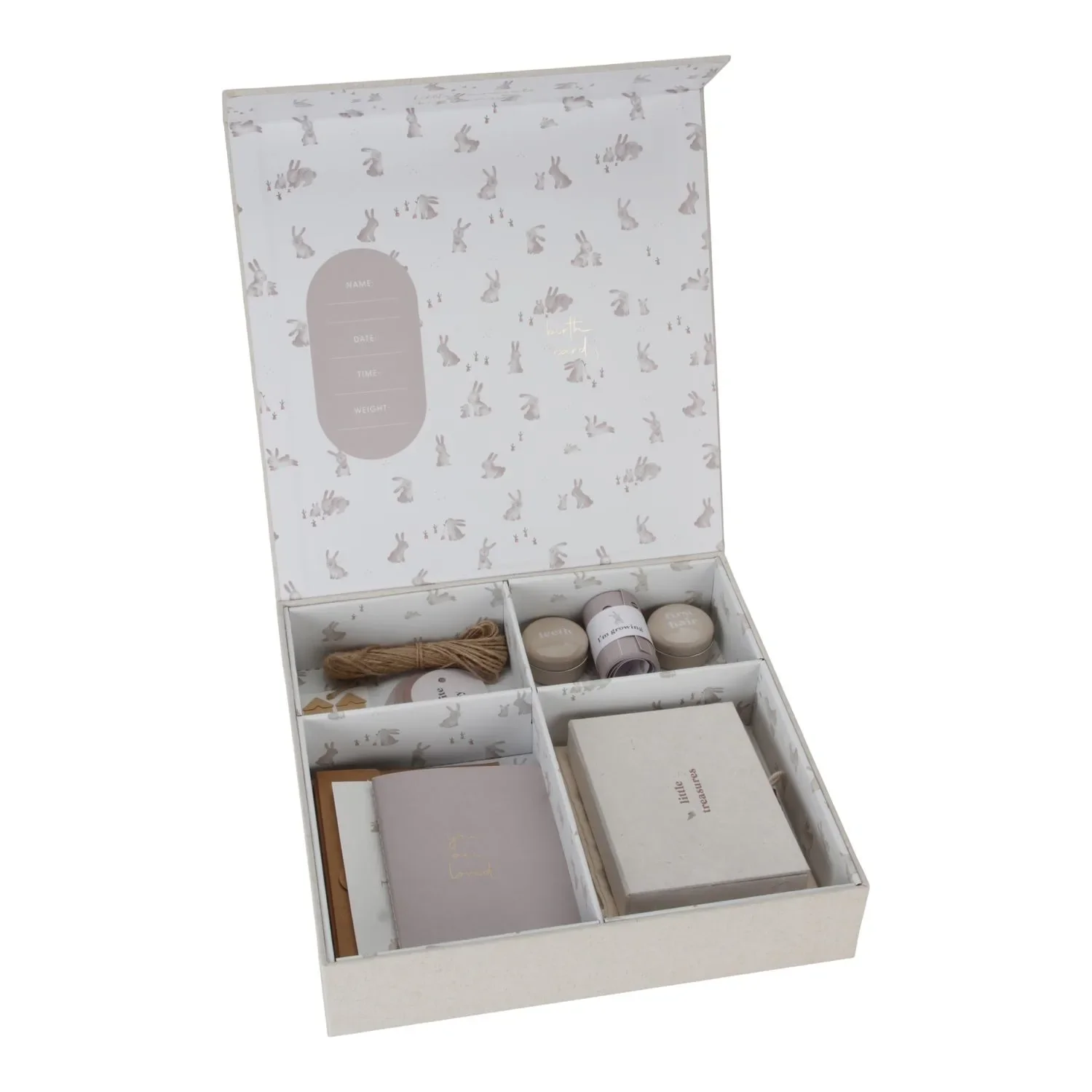 Little Dutch Erinnerungsbox, Memory Box für Erinnerungen Baby Bunny FSC