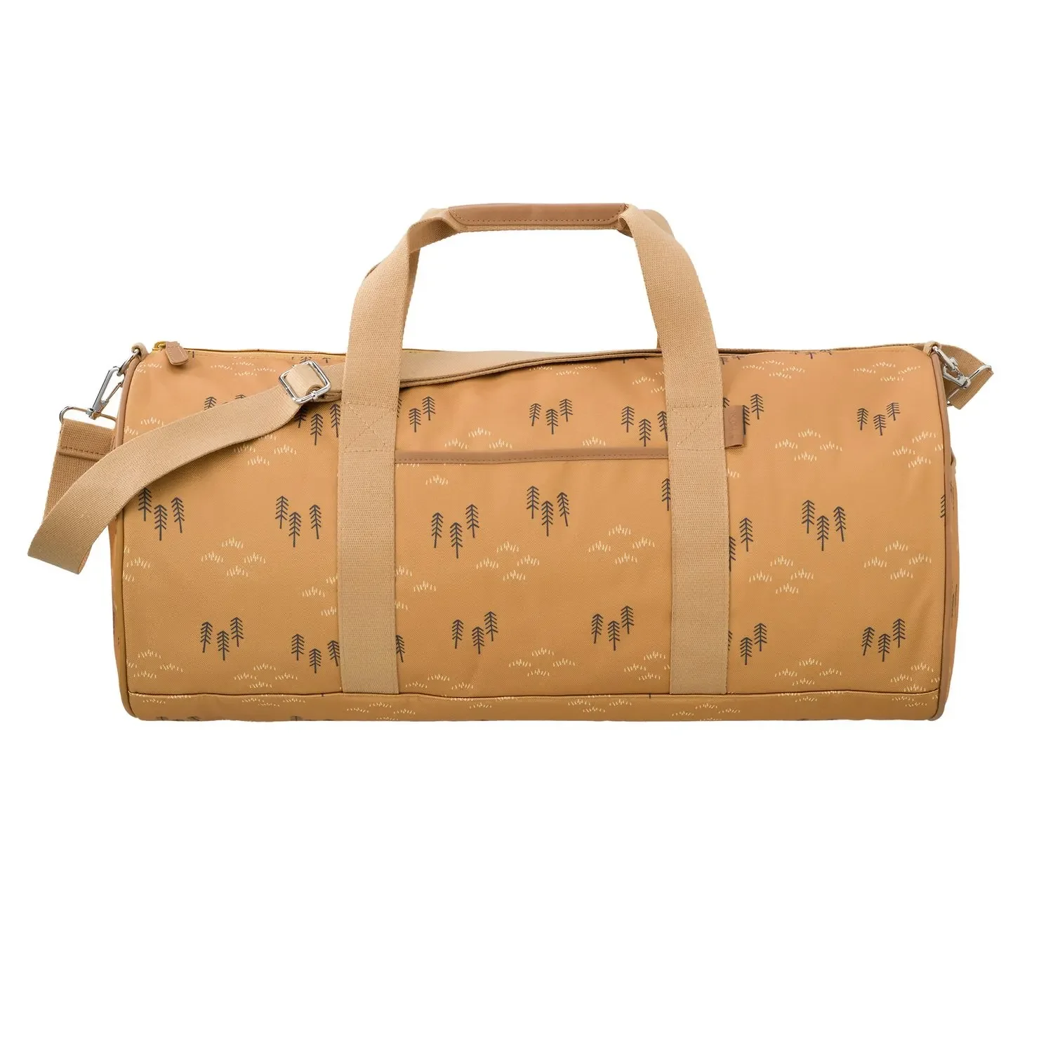 Fresk Reisetasche, Weekender Tasche, 53 cm Ø 25 cm, Farbe: Waldfichte gelb