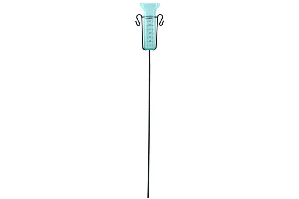 Regenmesser mit Metall Erdspieß