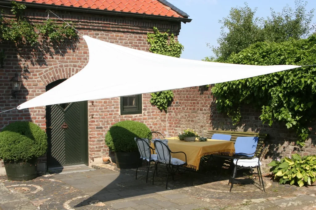 Dreieck-Sonnensegel wasserabweisend anthrazit 360 x 360 x 360cm