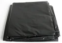 Bauplane, extra schwer, schwarz, gefaltet, 4m x 5m, 20m²