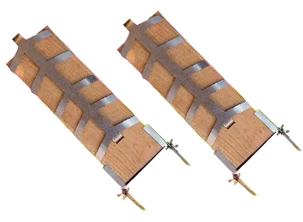 Flammlachs-Set, 2-teilig