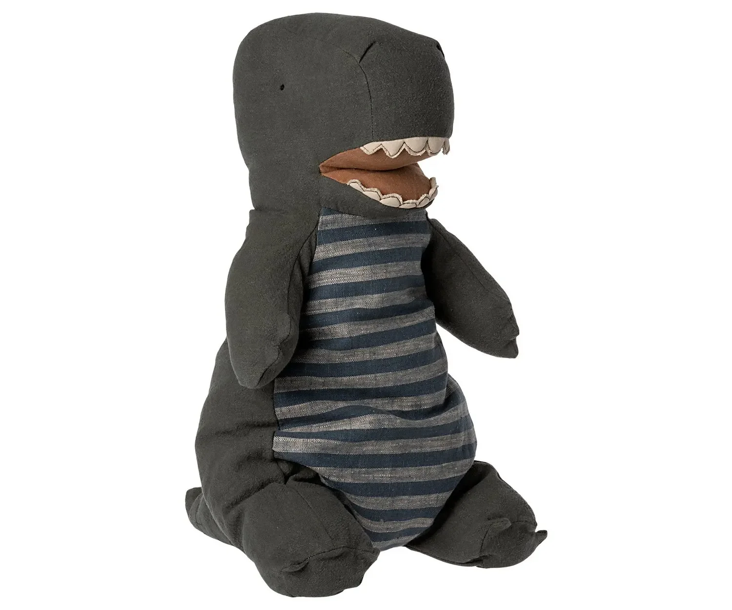 Maileg Plüschtier, Kuscheltier, Stofftier - Gantosaurus, Groß, Farbe: Dunkelgrün