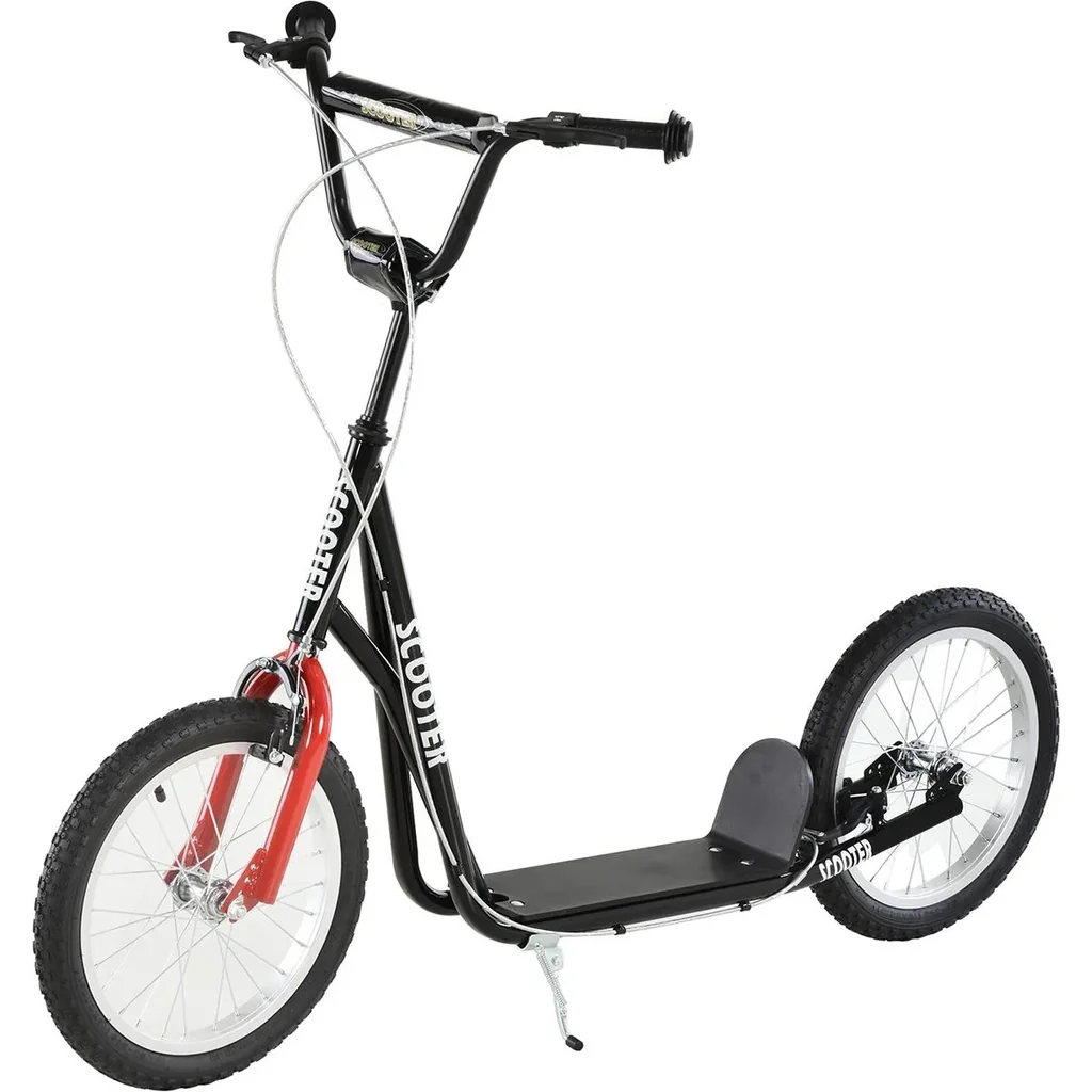 Kinderscooter mit Handbremse