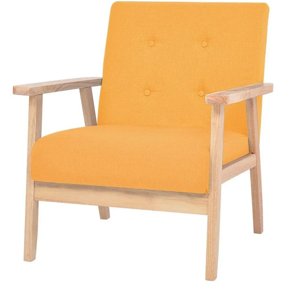 Sessel Stoff gelb