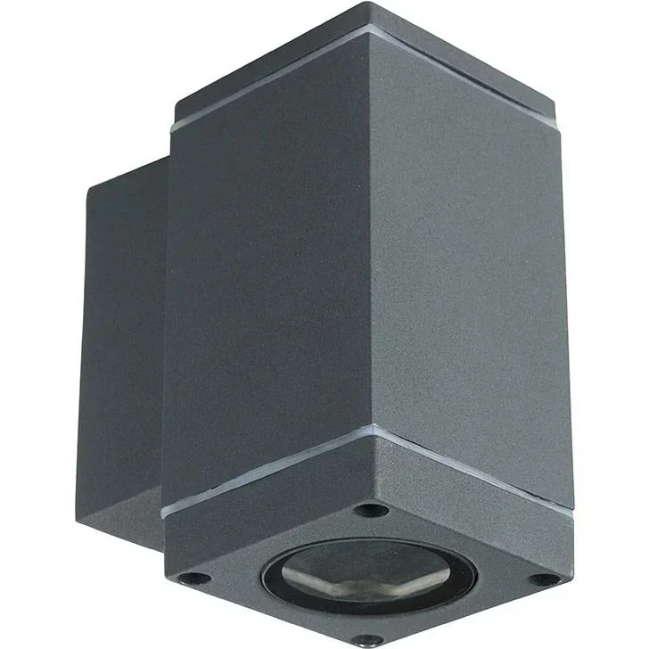 VT-841 Wandleuchte für den Außenbereich - GU10 - Grau - IP44