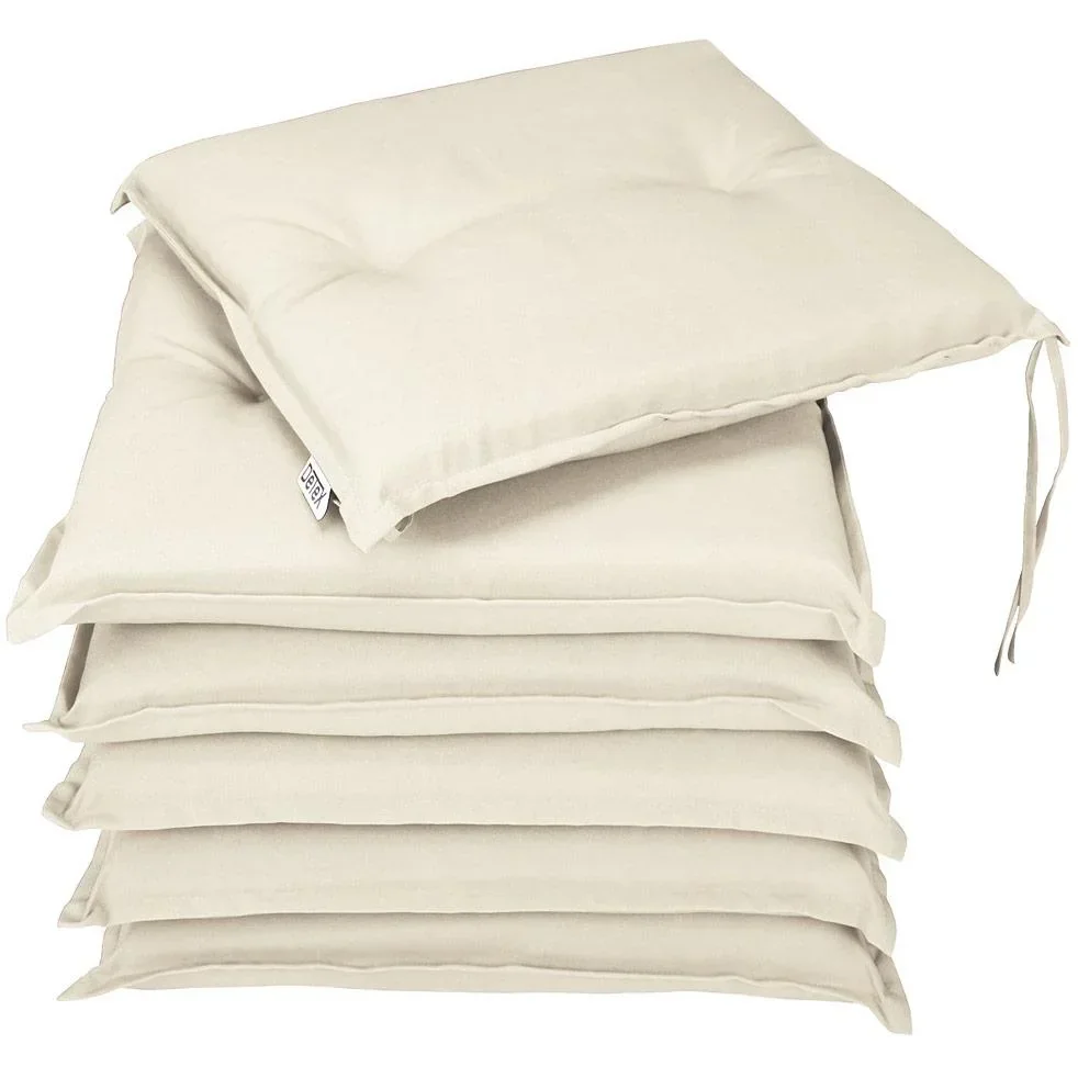 Sitzkissen - 6er Set - Boston Creme - 43x39x5cm