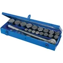 21-teiliger metrischer 3/4"-Schlüsselsatz
