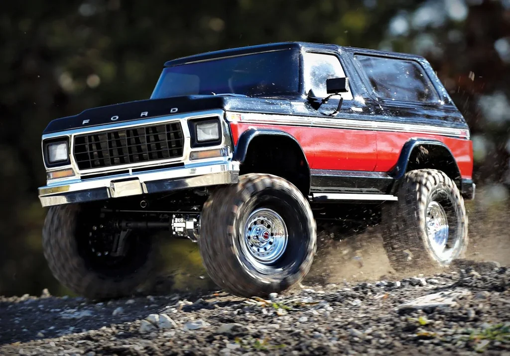 TRX-4 1979er Ford Bronco rot (312mm Radstand kurz) 2.4GHz (Link-fähig) ohne Akku, ohne Lader