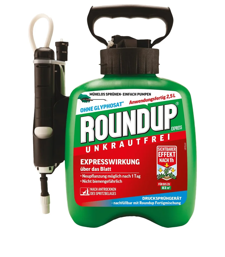 Unkrautfrei Express Drucksprühgerät - 2,5 L