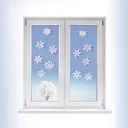 Dekosticker, Schneeflocken 3D 12er Set