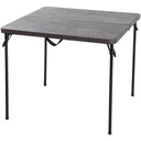 Campingtisch tragbar kaffeebraun
