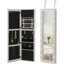 Spiegel mit Beleuchtung und Schmuckschrank