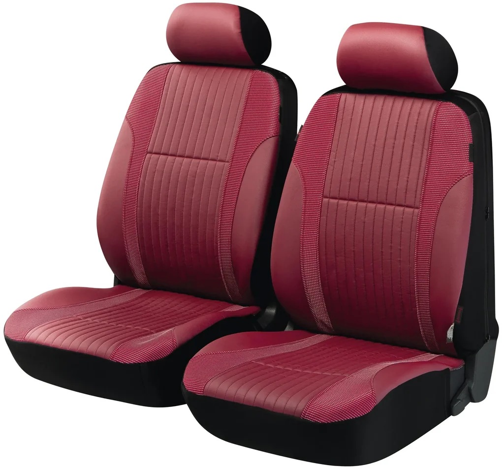 Auto Sitzbezüge ZIPP IT Deluxe Medway aus Kunstleder für Vordersitze mit Reissverschluss System