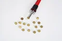 Brandmalstempel Set, Buchstaben M bis Z
