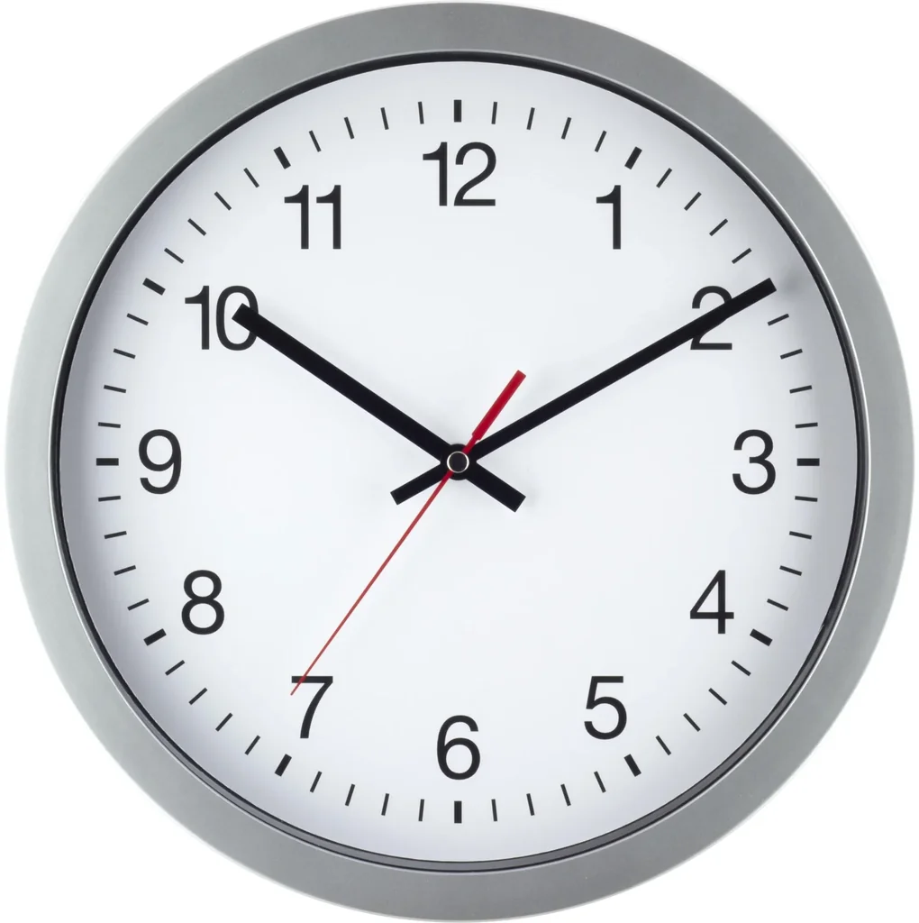 Quarz Wanduhr Sweep