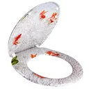 Duroplast-Toilettensitz fischt