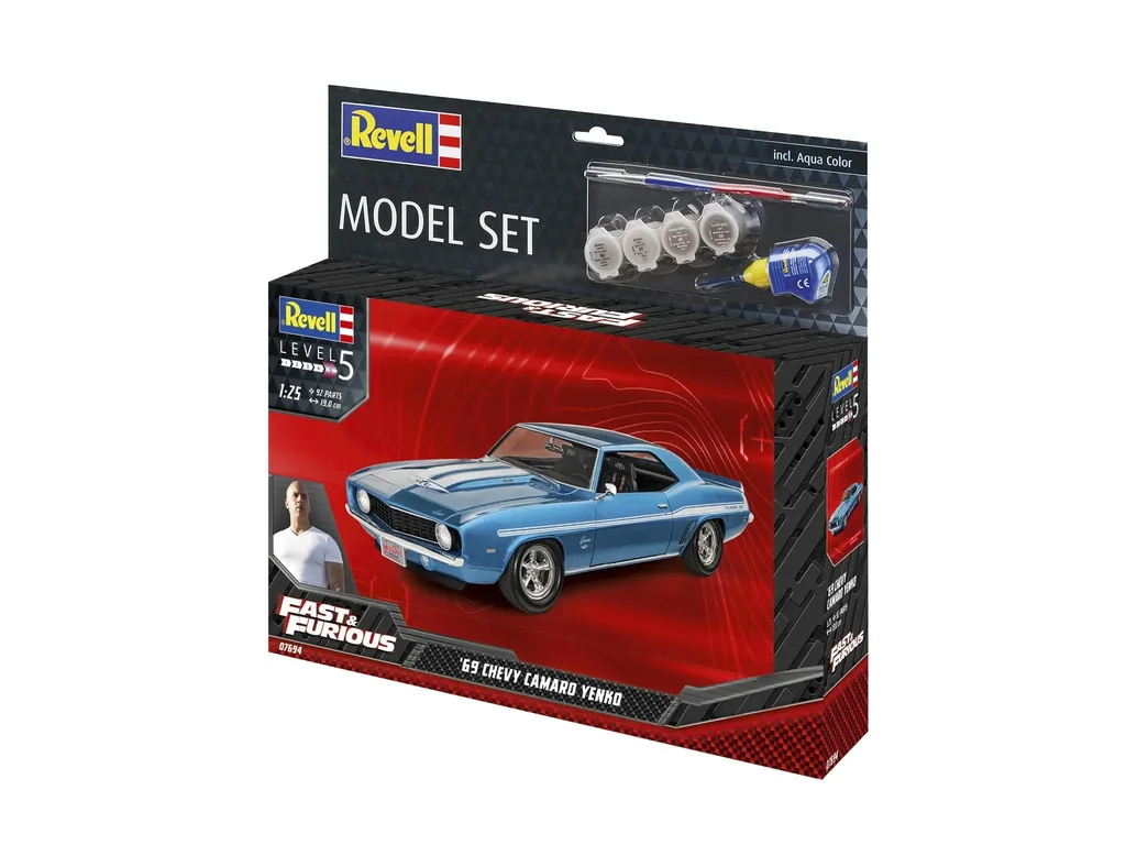 Model Set F&F 1969 Chevy Camaro Yenko