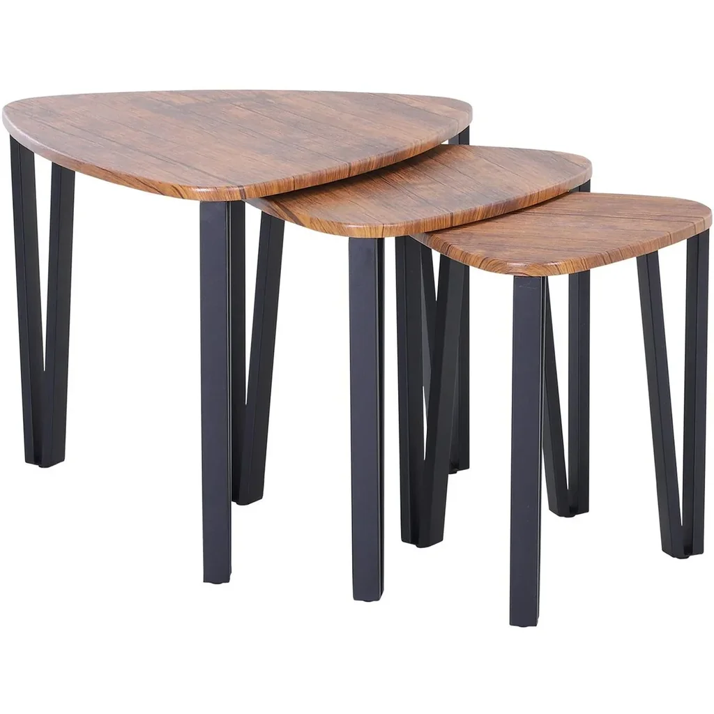 Couchtisch 3-teiliger MDF