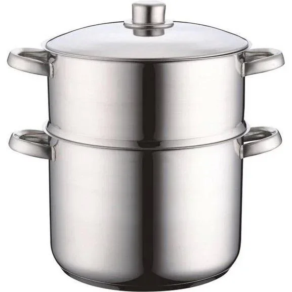 Couscou-Pfanne - Kochen von Couscous - 14 L - Silber