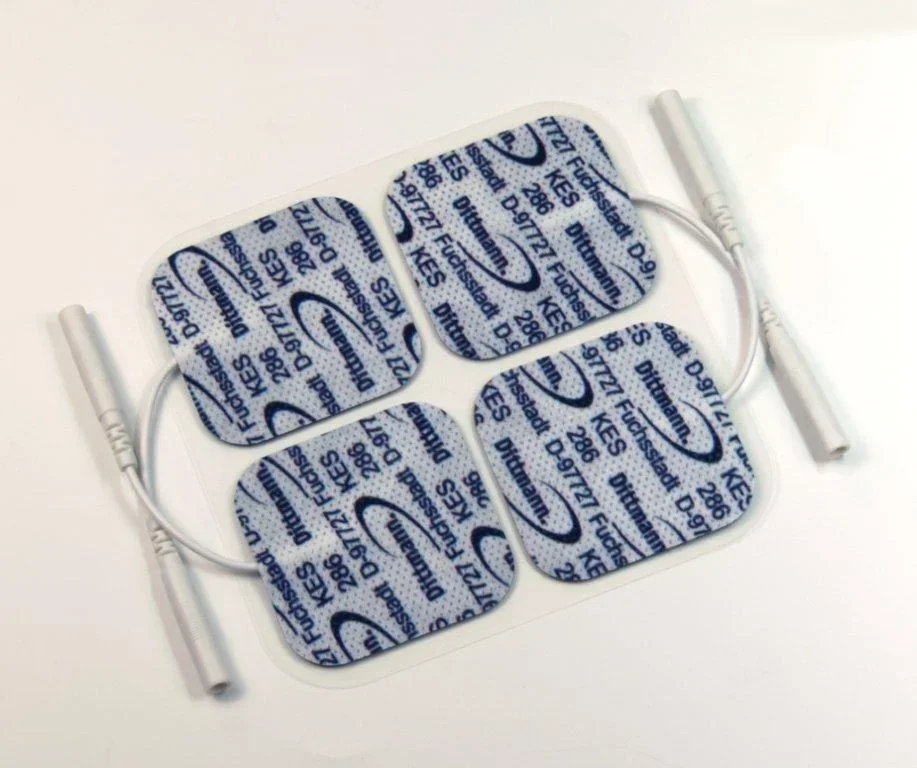 Ersatzpads für Reizstromgerät TENS 240, 4 x 4 cm, 8er Set
