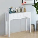 Konsolentisch MDF, weiß