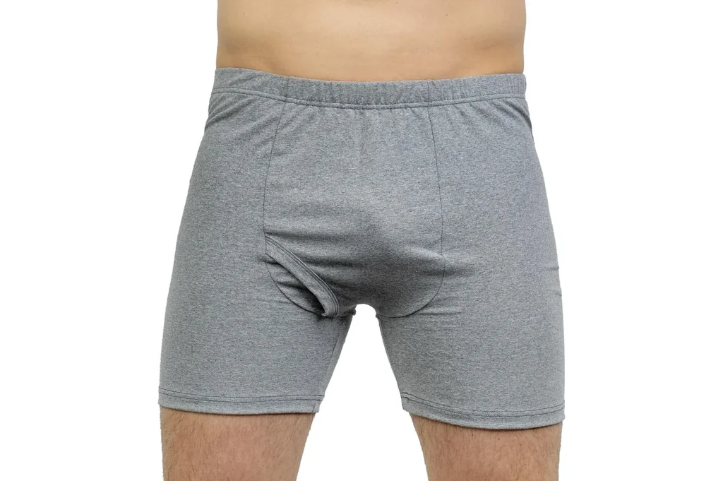 Retroshorts, dunkelgrau/melange, Gr.XL
