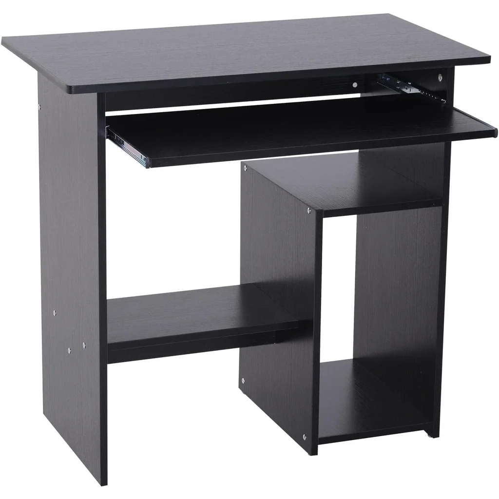 Schreibtisch, schwarz