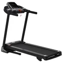 Laufband Klappbar elektrisch 500W 1-12,8 km/h mit LED-Display Getränkehalter und Handyhalterung für Home Gym Indoor Fitn