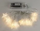 Sternenlichterkette mit 10 warmweißen LEDs