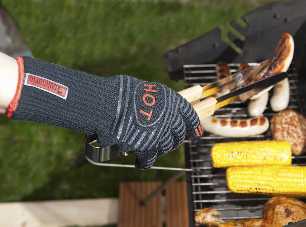 Set Grill- und Backofenhandschuh, 2er