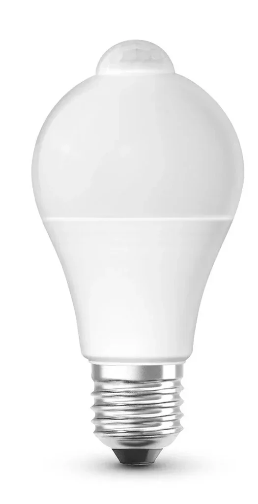 LED MOTION SENSOR Lampe mit 10 Watt, E27, warmweiß, matt