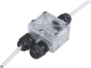 2-fach Verteiler, M20 für 3G 1,5 mm²