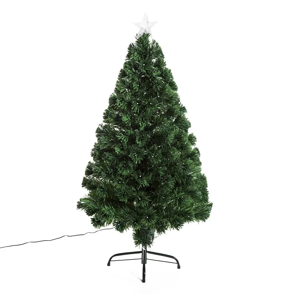 Weihnachtsbaum inklusive Metallständer grün