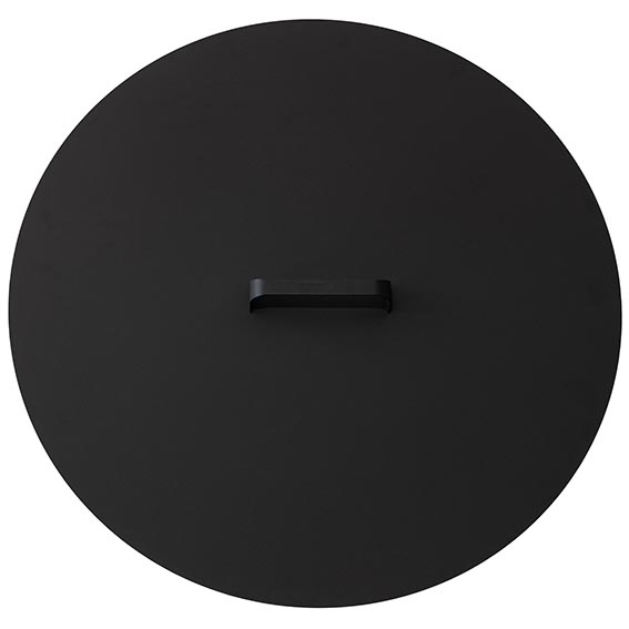 Metalldeckel schwarz für TRIA