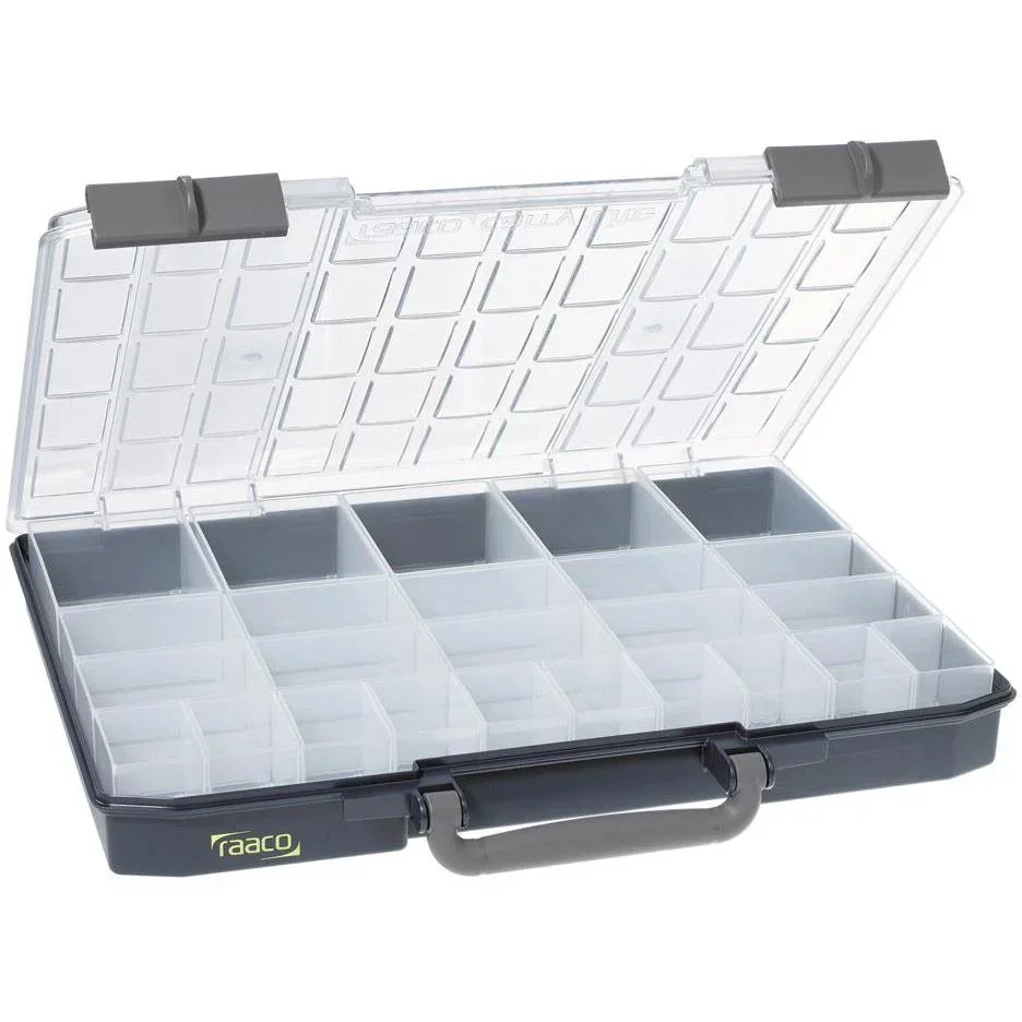 Raaco Sortimentskasten CarryLite 55 5x10 25 Böden