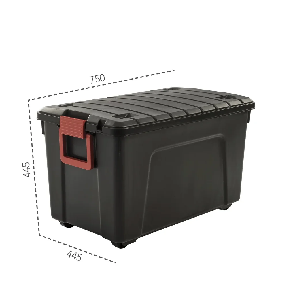 Multi Aufbewahrungsbox 110 Liter, mit Rollen