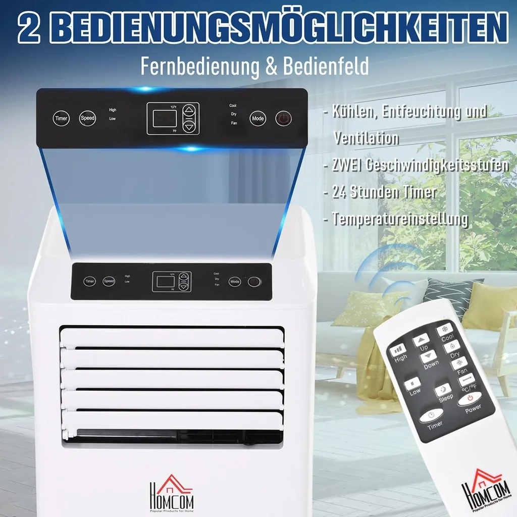 Mobile Klimaanlage weiß
