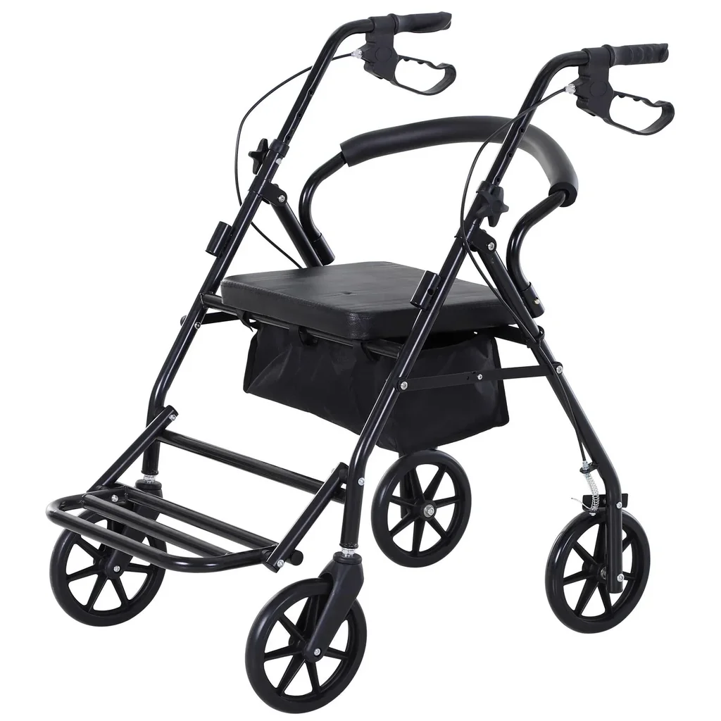 Rollator mit Sitz und Stauraum