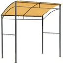 Grillpavillon mit Flammenschutzdach