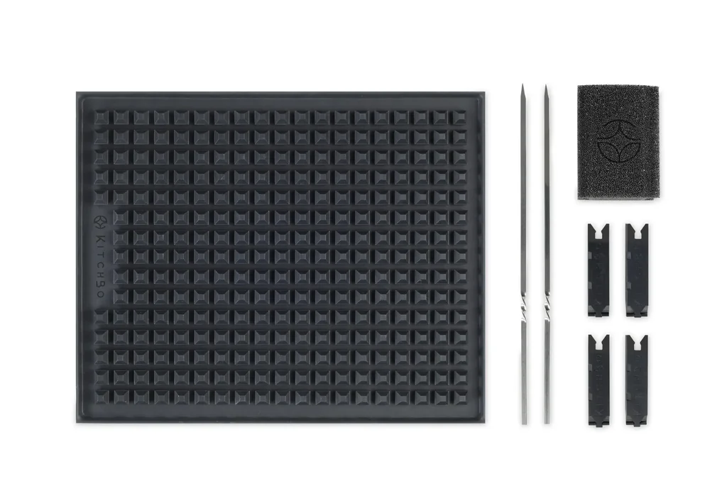 Kitchbo Silikon-Pyramiden-Backmatte Starter Set 8-tlg.