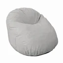 Sitzsack aufblasbares Sofa Bodensessel Sitzkissen gepolstert mit 2 Seitentaschen waschbar für Wohnzimmer Liege Schlafzim