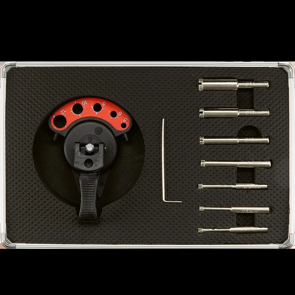 Fliesenbohrer Komplett Set, 8 teilig
