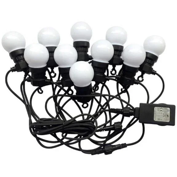 VT-70510 Lichterkette - Wasserdicht - 10 LED-Lampen - 3000K - 5M