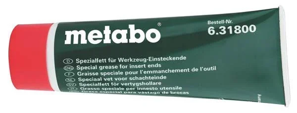 Spezialfett für Werkzeug Einsteckenden
