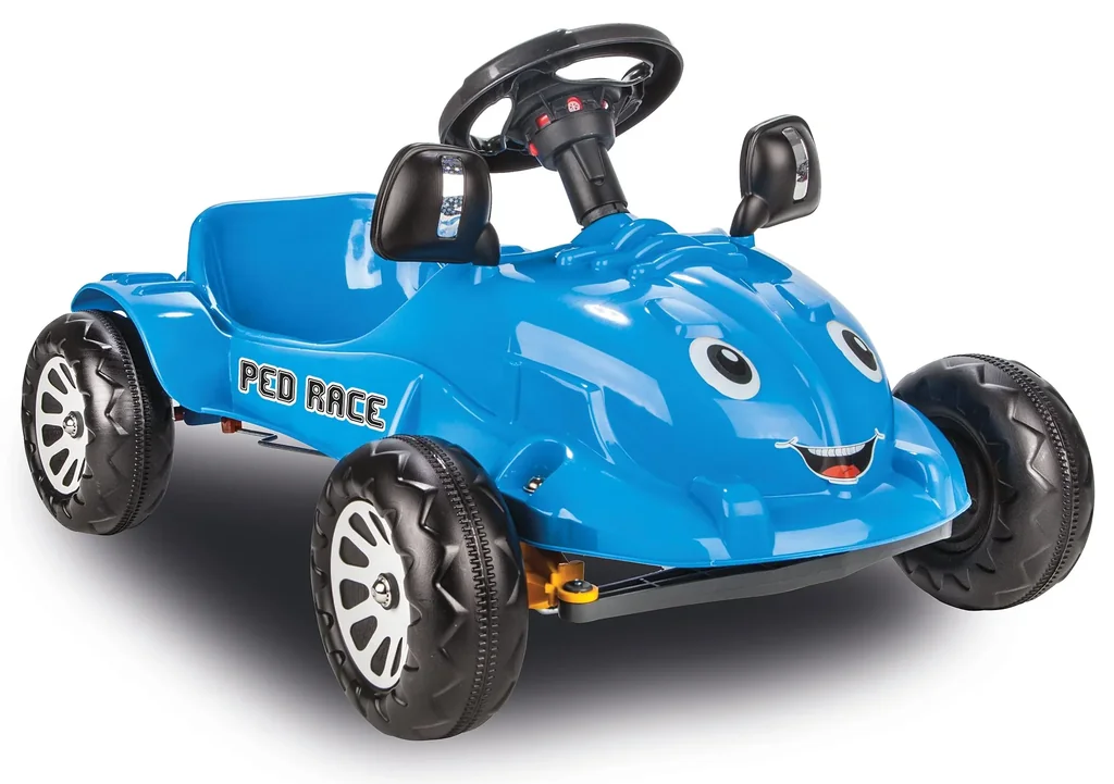 Tretauto Ped Race, Blau