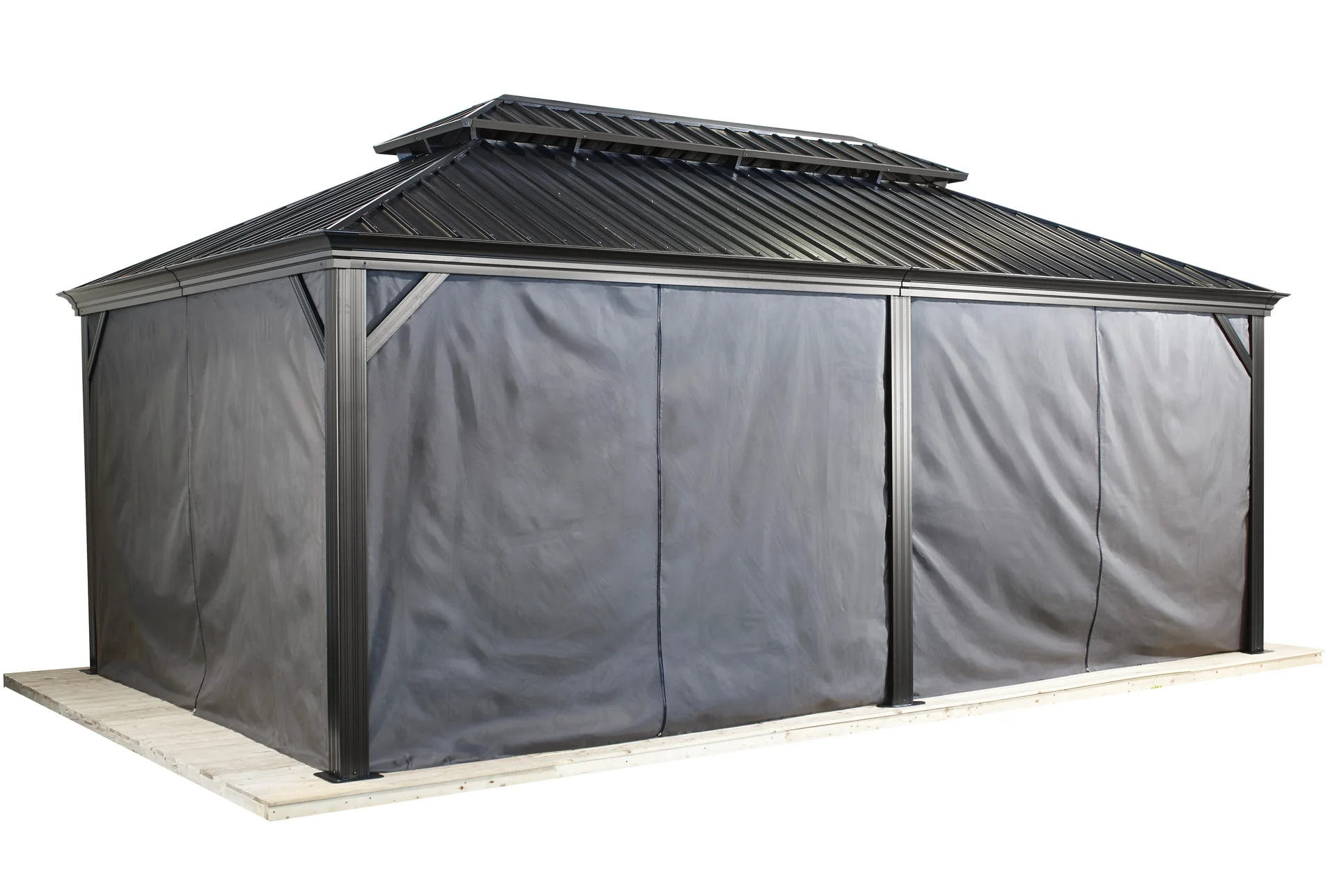 Sojag Vorhang-Set passend zum Pavillon Messina 12x20