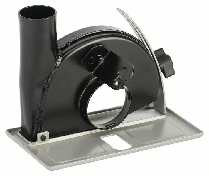 Führungsschlitten mit Absaugstutzen zum Trennen, 115/ 125 mm